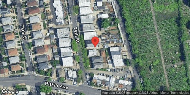 Aerial map of 106-29 79 STREET, Queens