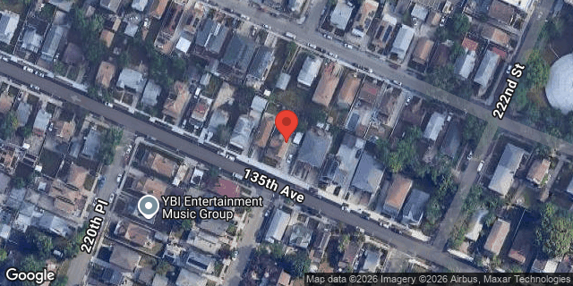 Aerial map of 220-47 135 AVENUE, Queens