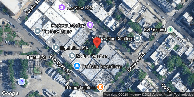 Aerial map of 161 COFFEY STREET, Brooklyn