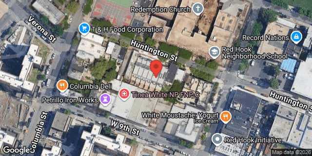Aerial map of 26A HUNTINGTON STREET, Brooklyn
