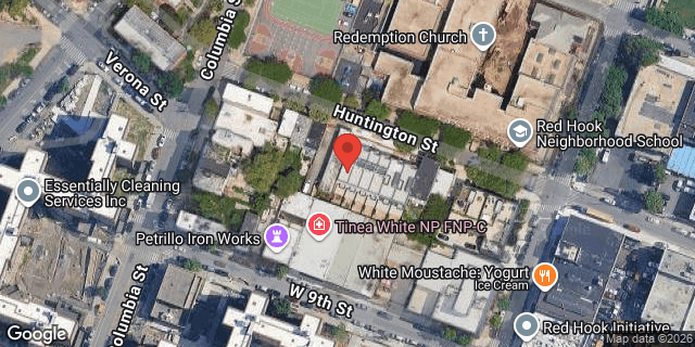Aerial map of 20 HUNTINGTON STREET, Brooklyn