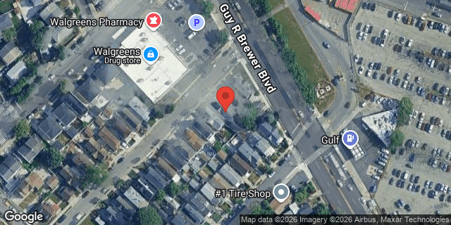 Aerial map of 161-44 128 AVENUE, Queens