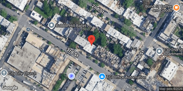 Aerial map of 99 3 STREET, Brooklyn