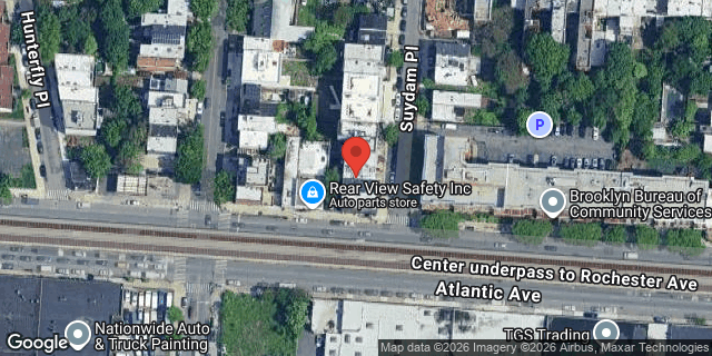 Aerial map of 30 SUYDAM PLACE, Brooklyn