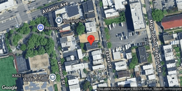 Aerial map of 260 ESSEX STREET, Brooklyn