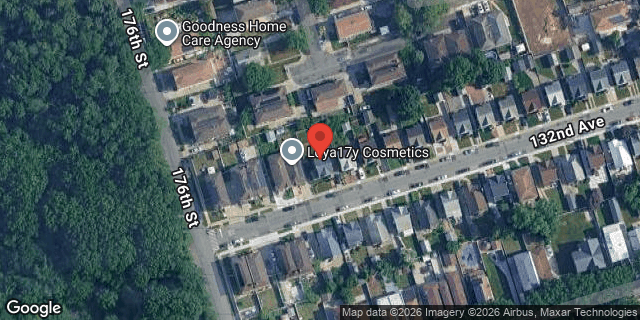 Aerial map of 176-17 132 AVENUE, Queens
