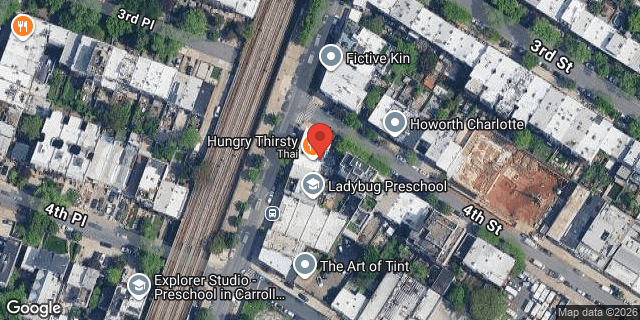 Aerial map of 407 SMITH STREET, Brooklyn