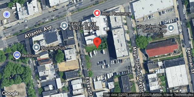 Aerial map of 255 ESSEX STREET, Brooklyn