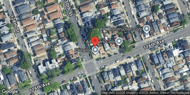 Aerial map of 130-01 116 AVENUE, Queens