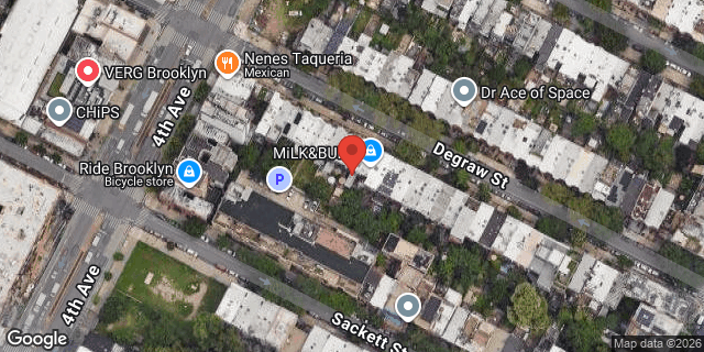 Aerial map of 676A DEGRAW STREET, Brooklyn