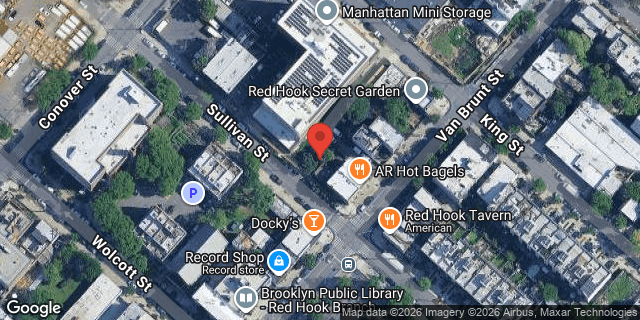 Aerial map of SULLIVAN STREET, Brooklyn