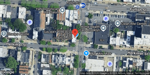 Aerial map of 951 HERKIMER STREET, Brooklyn