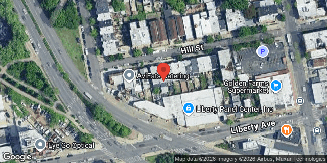 Aerial map of 18 HILL STREET, Brooklyn