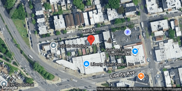 Aerial map of 30 HILL STREET, Brooklyn
