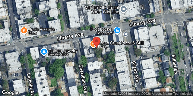 Aerial map of 1152 LIBERTY AVENUE, Brooklyn