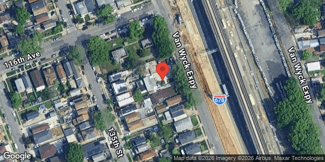 Aerial map of 116-20 VAN WYCK EXPRESSWAY, Queens