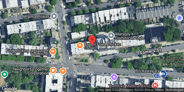 Aerial map of 11 SOMERS STREET, Brooklyn