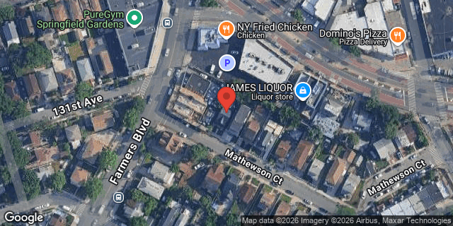 Aerial map of 131-11 MATHEWSON COURT, Queens