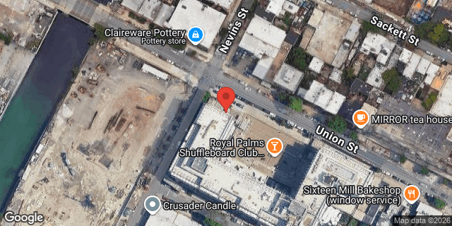 Aerial map of 305 NEVINS STREET, Brooklyn