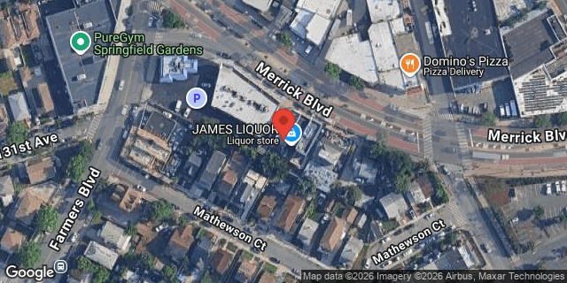 Aerial map of 131-30A MERRICK BOULEVARD, Queens