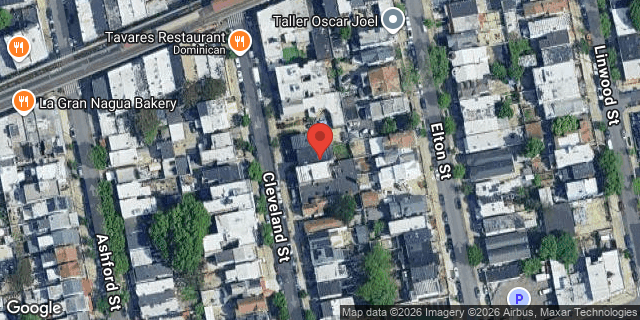 Aerial map of 249 CLEVELAND STREET, Brooklyn