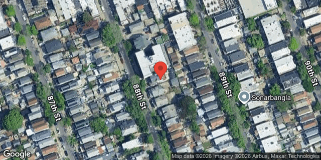 Aerial map of 105-29 88 STREET, Queens