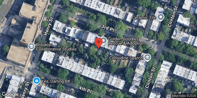 Aerial map of 26 3 PLACE, Brooklyn