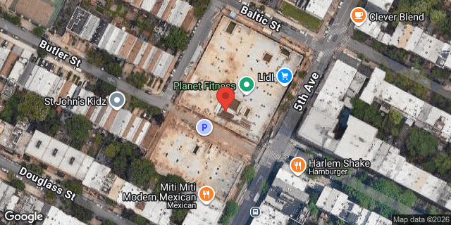 Aerial map of 128 5 AVENUE, Brooklyn