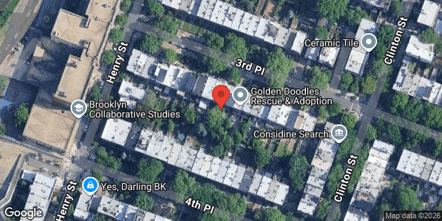 Aerial map of 24 3 PLACE, Brooklyn