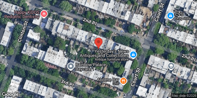 Aerial map of 88A 2 PLACE, Brooklyn