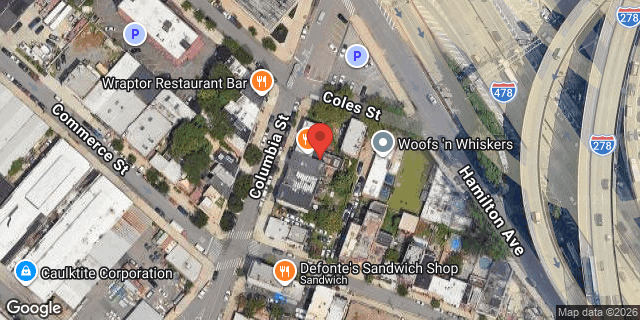 Aerial map of 367 COLUMBIA STREET, Brooklyn