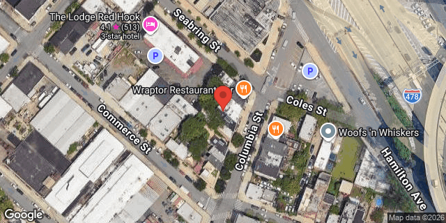 Aerial map of 364 COLUMBIA STREET, Brooklyn