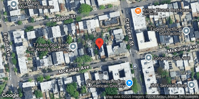 Aerial map of 109 MC KINLEY AVENUE, Brooklyn