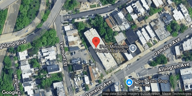Aerial map of 137 JAMAICA AVENUE, Brooklyn