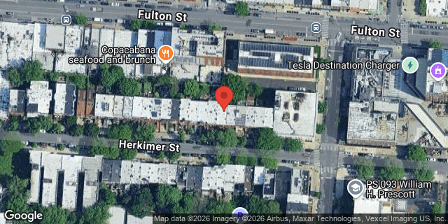 Aerial map of 173 HERKIMER STREET, Brooklyn
