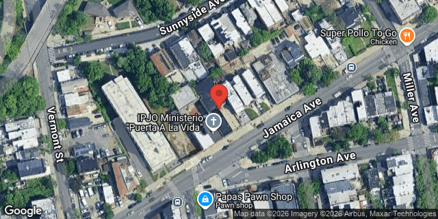 Aerial map of 161 JAMAICA AVENUE, Brooklyn