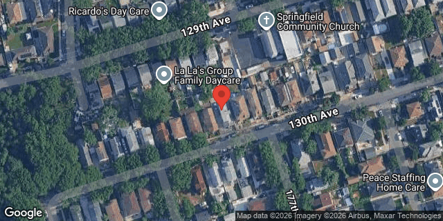 Aerial map of 176-39 130 AVENUE, Queens