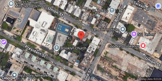 Aerial map of 440 UNION STREET, Brooklyn