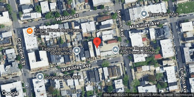 Aerial map of 167 MC KINLEY AVENUE, Brooklyn