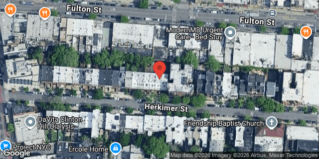 Aerial map of 53 HERKIMER STREET, Brooklyn