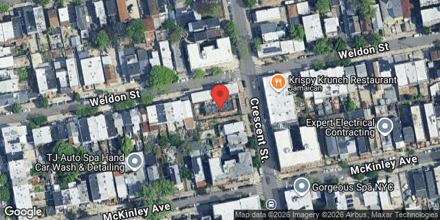 Aerial map of 360 CRESCENT STREET, Brooklyn
