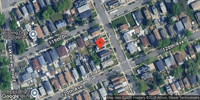 Aerial map of 119-62 LONG STREET, Queens