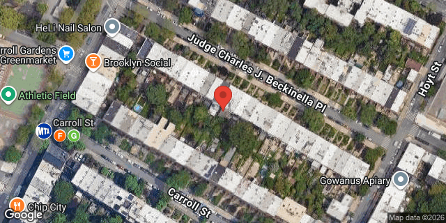 Aerial map of 326 PRESIDENT STREET, Brooklyn