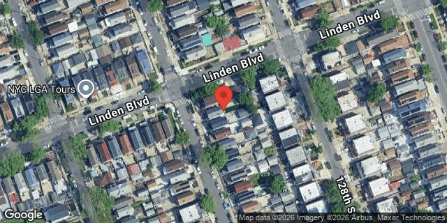 Aerial map of 114-03 127 STREET, Queens