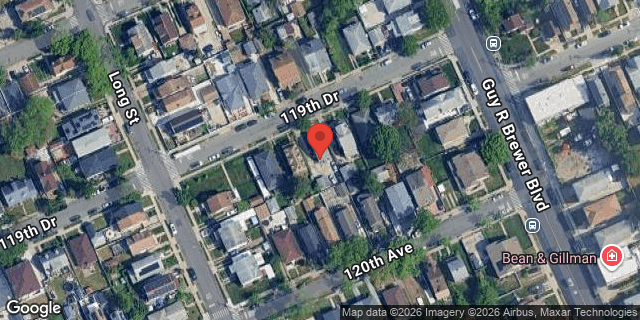 Aerial map of 161-22 119 DRIVE, Queens