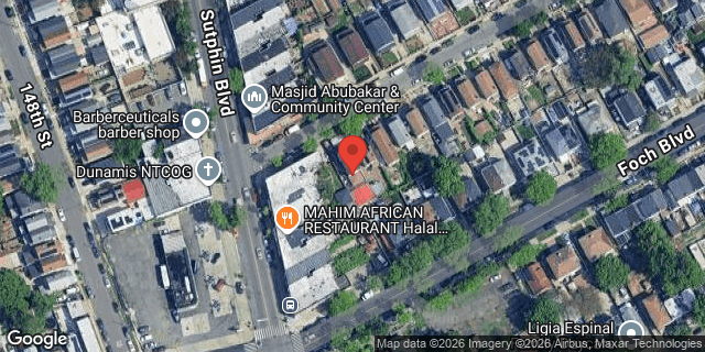 Aerial map of 150-12 116 DRIVE, Queens