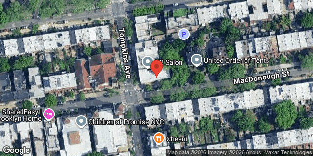 Aerial map of 475 TOMPKINS AVENUE, Brooklyn