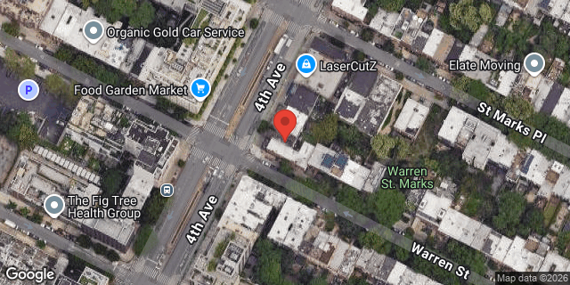 Aerial map of 95 4 AVENUE, Brooklyn