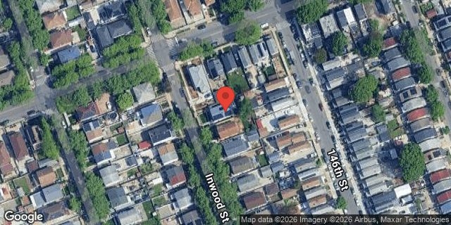 Aerial map of 116-11 INWOOD STREET, Queens