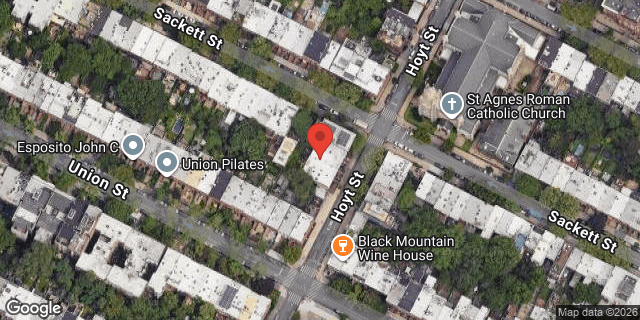 Aerial map of 292 HOYT STREET, Brooklyn